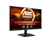 AOC Gaming 27G15N, 27-Zoll-Full-HD-Monitor, 180 Hz, schnelle VA, 1 ms, Adaptive Sync, HDR10, geringe Eingangsverzögerung (1920 x 1080, HDMI 2.0, DisplayPort 1.4)