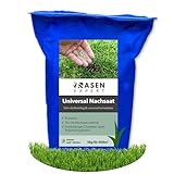 Premium Universal Nachsaat Rasensamen Grasssamen 10 kg - 400m² - feinblättiges Gras