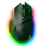 Razer Basilisk V3 Pro 35K Phantom Green Edition - Anpassbare kabellose ergonomische RGB-Gaming-Maus -optischer 35K DPI Sensor (4-Wege-Scrollrad, 13 anpassbare Tasten) Phantom Green