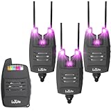 Angel Domäne Funkbissanzeiger Set Luc Lite Purple 3+1 im Hardcase