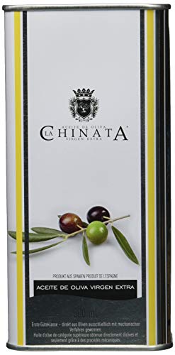 La Chinata Aceite de Oliva Virgen Extra Lata Grande, Natives Olivenöl in attraktiver Dose (1 x 500 ml)