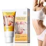 Anti-Cellulite Creme zur Fettverbrennung,Körperstraffende Figurcreme für Bauch,Taille & Po,Strafft die Haut,Reduziert Cellulite,Formt die Silhouette,Für Damen & Herren