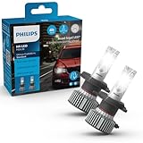 Philips Ultinon Pro6000 Standard H4-LED Scheinwerferlampe mit Straßenzulassung*, +220% helleres Licht**