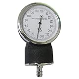 CareforYou Blutdruckmessgerät, 300 mm HG, für Aneroid-Blutdruckmessgerät und Blutdruck-Infusionsbeutel, manueller Blutdrucktest, 2 Stück