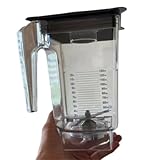 Kommerzieller Mixerbehälter for Blendtec 90 Oz WildSide Jar, kompatibel mit Blendtec, Mixern – 36 Oz Mixkapazität –