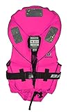 Baltic Pro Sailor 100N Kinder Feststoff Rettungsweste (Mod. 1289) für Binnengewässer und geschützte Gewässer, Farbe:pink, Größe:03-10kg