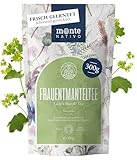 Frauenmanteltee Monte Nativo (300 g) - Frauenmantel schonend getrocknet - 100% rein und natürlich Kinderwunsch Tee - Frauenmantel tee als Kräutertee oder als Tee Geschenk