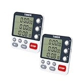 Multifunktionaler 3-K-Timer mit Speicherfunktion, ABS-Konstruktion, multifunktionales 3-K-Zeitgerät für Kochexperten, programmierbarer Wecker