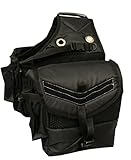 AMKA Satteltasche Packtasche für Pferde wattiert mit 4 seitlichen Taschen 013/88