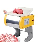 Allesschneider Elektrischer Kommerzielle Edelstahl Kleine Aufschnittmaschine Shredder Haushalt Automatisches Gewürfeltes Fleisch Allesschneider Wurstschneidemaschine Schinkenschneider