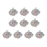 Mechanische Tastaturschalter, mechanische Tastaturschalter | Mechanische -Switches, lineare Schalter, transparent, 5-polig – -Tastenkappen, Touch-Schalter