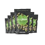MagNuss Pistazienkerne | Geröstet, gesalzen & geschält | 6x 125g-Packung | Premium-Qualität | Reich an gesunden Nährstoffen | Perfekter Snack für unterwegs | Vegan und glutenfrei