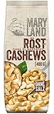 Maryland Röst-Cashews 400g Vorratspackung – Knackige Cashewkerne schonend ganz ohne Öl geröstet – Einzigartiges Aroma aus eigener Röstung in Deutschland (1 x 400g)