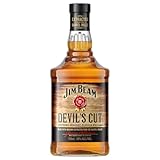 Jim Beam Devil's Cut | Kentucky Straight Bourbon Whiskey | robuster Geschmack mit intensiven Eichen- und Vanillenoten | 45% Vol. | 700ml