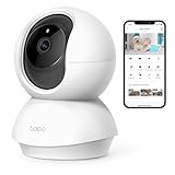 TP-Link Tapo C200 360°-WLAN-Überwachungskamera für den Innenbereich, FHD 1080P, Nachtsicht, Bewegungserkennung, Zwei-Wege-Audio, kompatibel mit Alexa und Google Assistant, für Babys/Haustiere