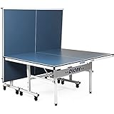 Dione Tischtennisplatte School Sport 400 kompakt Indoor Blau TT-Platte rollbarer und klappbar Tischtennistisch - 10 Minuten Installation - 70KG