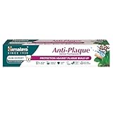 Himalaya Anti-Plaque Herbal Zahnpasta, 75 ml – 91% natürliche Inhaltsstoffe, ayurvedischer Schutz, vegan, fluoridfrei, stärkt Zahnfleisch & Zähne, frischer Geschmack, recycelbare Verpackung.