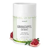 Sanuvit® - Granatapfelextrakt 1600 mg | 120 Kapseln | 90% Ellagsäure | Aktiver Zellschutz | hochkonzentrierte Antioxidantien | Hochdosiert | Vegan