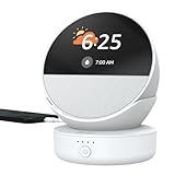 PlusAcc Tragbare Akku für Spot - Aufladbare Dockingstation mit USB-C-Anschluss zum Laden von iPhone/AirPods (Weiß)