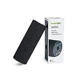 BLACKROLL® Mini Faszienrolle (15 x 5 cm), kleine Fitness-Rolle für die Selbstmassage, handliche Massagerolle für unterwegs, im Büro oder Fitnessstudio, mittlere Härte, Made in Germany, Schwarz