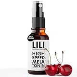 High Speed Melatonin Spray – liposomales Liquid als Melatoninspray mit 0,5 mg Melatonin pro Sprühstoß | 160 Sprühstöße | vegan, alkoholfrei & zuckerfrei