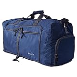 ehsbuy 60L Reisetasche Groß Faltbare Sporttasche Herren Damen mit Schuhfach Taschen Wasserdicht Saunatasche Travel Bag für Sports Urlaub Gym Übernachtung