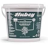 HUBEY Algenkalk 1 kg - Bio Gartenkalk für gesunde Pflanzen u. saftiges Gemüse - Natürlicher Bodenaktivator