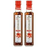 Chiliöl 2x 250ml | Olivenöl mit Chili | Extra nativ | Aus Griechenland | Cretan Mill | + 20ml Jassas Olivenöl