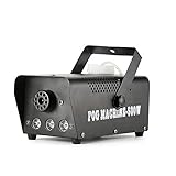 HOARLICN Nebelmaschine, Fog Machine 500w 0.5l Led 10m/394inch Zwei Steuerungsmöglichkeiten Mit Fernbedienung Geeignet Für Live-Konzerte, Bühnen, Partys