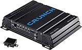 Crunch GPX750.1D Digitaler Auto-Verstärker, 1 Kanal, 750 W, Lautstärkeregelung, Bass/Höhen, geeignet für (Automarke): Univer