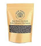 1 kg Rohe Schwarze Chia Samen, Glutenfrei, Soyfrei