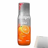 Gut & Günstig Orange Zero Getränkesirup (500ml Flasche) + usy Block