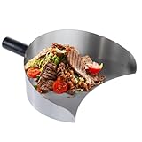 Fleischfänger Aus Edelstahl | Fleisch Auffangpfanne | Rotisserie Fangpfanne Fleischfänger | Handheld Fleischfängers | Döner Gyros Schaufel Für Drehspieß, Schawarma-Grill, Vertikalen Drehspieß