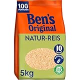 Ben’s Original Loser Reis Naturreis 5kg – 100 Portionen