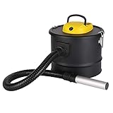 ARDES - AR4A12 ASHPIRO 12 Professioneller Aschesauger, 12-l-Behälter, waschbarer Vliesfilter, Aschesauger, Allessauger ideal für tägliche oder industrielle Arbeiten, schwarz-gelb