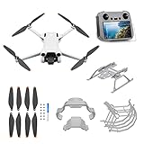 Ainiv Flugsicherheit Propellerschutz, Flugsicherheits Zubehör, Fly Kit Zubehör für DJI Mini 3 Pro Drohnen, Ultraleichter und faltbarer Drohnen, Propellerschützer