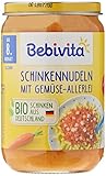 Bebivita Menüs ab 8.Monat Schinkennudeln mit Gemüse-Allerlei - 6x 220G