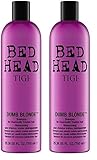 Bed Head by TIGI Dumb Blonde Shampoo für geschädigtes blondes Haar, 750 ml (Packung mit 2)