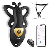 String Sexspielzeug Sets Vibration für Frauen Klitoris Vulva Vibrator mit 9 Vibrationen, Leise Sex Spielzeug für die Frau Paare Extrem Sex mit APP Fernbedienung Bdsm Vibratorensets für Frauen