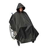Bramble - Universal Rollstuhl Poncho zum Regenschutz & Windschutz - Regencape für Rollstuhlfahrer - Robust & Wasserdicht