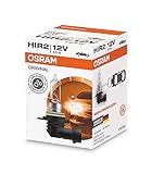 Osram, Halogen, ORIGINAL HIR2 Scheinwerferlampe, 9012, 12V, 1er Faltschachtel, Autos, rot