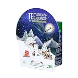 Salus Tee Adventskalender - 2024 - 1er Pack (1x 46,5 g) - feine Bio-Kräuter-, Früchte- und Gewürztees sowie Grünem u. Schwarzem Tee - inkl. Büchlein mit Adventsgeschichte und Tee-Rezepten - bio