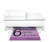 HP ENVY 6430e, Multifunktionsdrucker, 6 Monate gratis drucken mit HP Instant Ink inklusive, Drucken, Kopieren, Scannen, Mobiler Faxversand, Wi-Fi, Automatischer Dokumenteneinzug