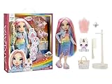 Rainbow High Fashion Doll with Slime & Pet - Amaya (Rainbow) - 28 cm Shimmer Doll with Sparkle Slime, Magical Pet and Fashion Accessories - Kids Toy - Great for Ages 4-12 Years
