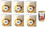 Alce Nero Orzo solubile, Classico Instant lösliche Gerste Getreidekaffee kaffee, 6x 125g + Italian Gourmet polpa 400g