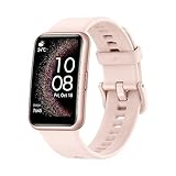 HUAWEI Watch FIT Special Edition, 1,64 Zoll HD-AMOLED-Display, Professionelles Gesundheitsmanagement, Integriertes GPS, Praktischer Assistent im Alltag, Rosa