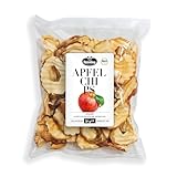 Bio Apfelchips aus dem Alten Land – 100 g – Knusprige Apfelscheiben ohne Zuckerzusatz, 100% Apfel, luftgetrocknet, vegan & naturbelassen