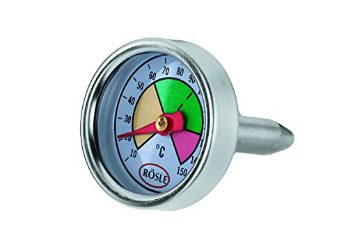 RÖSLE SILENCE Deckelthermometer, Hochwertiges Thermometer für Töpfe aus der RÖSLE SILENCE-Serie, Temperaturbereich bis +120°C