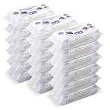by Amazon Sensitive Babytücher, Unparfümiert, 1008 Feuchttücher, 18er-Packung á 56 Stück (Zuvor eine Marke von Mama Bear, gleiches Produkt)
