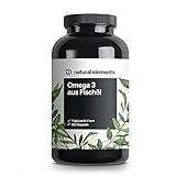 Omega 3 (365 Kapseln) – 1000mg Fischöl pro Kapsel mit EPA und DHA (in Triglycerid-Form) – Laborgeprüft, aufwendig aufgereinigt und aus nachhaltigem Fischfang